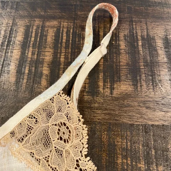 Soma Linen Floral Camisole NWT Cami Chico’s Size 3 Asian Print Kyoto Sky XL 16 - Picture 3 of 6